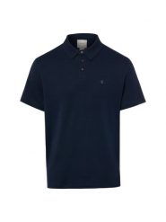 Calvin Klein koszulka polo Mężczyźni Bawełna (100%) niebieski, S. Niebieskie koszulki polo męskie Calvin Klein, m, bez wzorów, z bawełny, bez kołnierzyka, bez ramiączek. Za 249.95 zł.