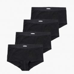 Figi Typu Hipster Kobieta Swedemount Swedemount Hipster Cotton 4-pack. Figi damskie SWEDEMOUNT, s, bez wzorów, z bawełny. Za 89.99 zł.