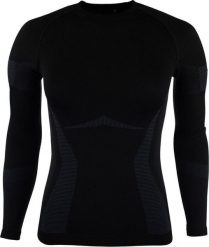 4f Bluza termoaktywna damska 4F F113 czarna 4FAW23USEAF113 20S XS/S. Czarne bluzy damskie 4f, s, bez wzorów, bez kaptura. Za 131.08 zł.