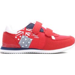 Czerwone Buty Sportowe Courtesy. Czerwone buty sportowe chłopięce Born2be, z materiału. Za 69.99 zł.