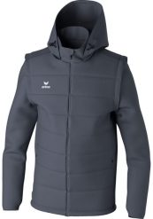 Kurtka wodoodporna Erima Team. Niebieskie kurtki męskie Erima, l, bez wzorów, z materiału, z kapturem. Za 301.90 zł.