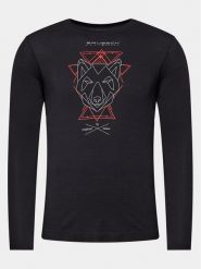 Brubeck Koszulka techniczna LS1414M Czarny Slim Fit. Czarne koszulki sportowe męskie Brubeck, m, bez wzorów, z syntetyku, bez kołnierzyka, bez ramiączek, trekkingowe. Za 129.99 zł.