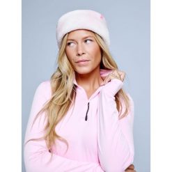 Czapka - Teddy Twist - Różowa Multi. Czerwone czapki i kapelusze damskie POEDERBAAS, na zimę, bez wzorów, sportowe. Za 221.12 zł.
