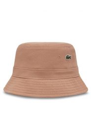 Lacoste Kapelusz RK2056 Pomarańczowy. Brązowe czapki i kapelusze damskie Lacoste, bez wzorów, z bawełny. Za 159.99 zł.
