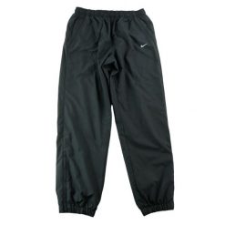 Second life - Spodnie dresowe męskie Woven Track Pants Y2K - Jak nowy. Czarne spodnie sportowe męskie Nike, l, bez wzorów, z dresówki, do biegania. Za 127.76 zł.