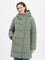 Ragwear Pikowany płaszcz - Pavla Cordy Kobiety Bawełna zielony, XS. Zielone płaszcze damskie Ragwear, xs, bez wzorów, z bawełny, bez kaptura. Za 849.95 zł.