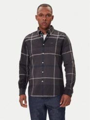Barbour Koszula Dunoon MSH4980GY38 Szary Regular Fit. Szare koszule męskie Barbour, m, bez wzorów, z bawełny, bez kołnierzyka, bez ramiączek. Za 419.99 zł.