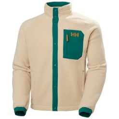 Kurtka polarowa męska Helly Hansen Panorama Pile Snap. Brązowe kurtki męskie Helly Hansen, m, bez wzorów, z materiału, eleganckie, bez kaptura. Za 601.90 zł.