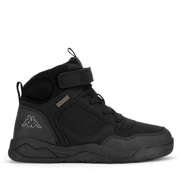 Sneakersy Kappa. Czarne trampki i tenisówki chłopięce Kappa, bez wzorów, bez zapięcia. Za 159.99 zł.