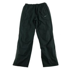 Second life - Nike Spodnie dresowe męskie vintage Y2K - Jak nowy. Czarne spodnie sportowe męskie Nike, l, bez wzorów, z dresówki, do biegania. Za 149.06 zł.