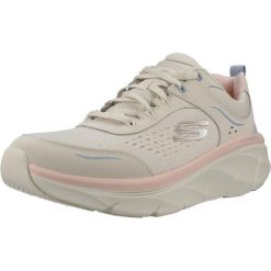 Buty SKECHERS DLUX WALKER 2.0 Beżowy. Brązowe obuwie sportowe damskie Skechers, bez wzorów, z materiału, trekkingowe, Skechers Sport. Za 368.99 zł.