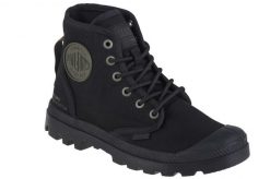 Buty sportowe Sneakersy unisex, Palladium Pampa Hi HTG Supply. Czarne obuwie sportowe damskie Palladium, bez wzorów, z materiału, trekkingowe. Za 379.99 zł.
