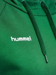 Bluza do piłki ręcznej damska Hummel hml GO z kapturem. Zielone bluzy damskie Hummel, na wiosnę, s, z aplikacjami, z bawełny, z kapturem. Za 185.65 zł.