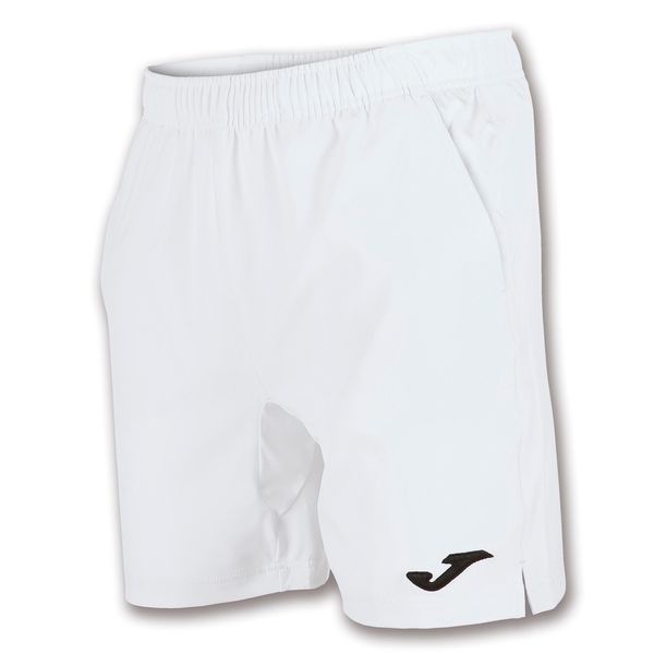 Spodenki tenisowe męskie Joma Master. Białe krótkie spodenki sportowe męskie Joma, m, bez wzorów, z elastanu. Za 167.00 zł.