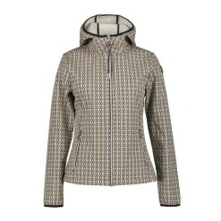 Damska kurtka softshell ocieplana polarowo Luhta ANNIKKALA. Szare kurtki damskie Luhta, m, bez wzorów, z polaru, bez kaptura. Za 496.90 zł.