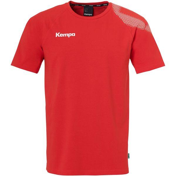 Koszulka Kempa Core 26. Czerwone koszulki sportowe męskie Kempa, s, bez wzorów, z materiału, bez kołnierzyka, bez ramiączek, do piłki nożnej. Za 125.13 zł.