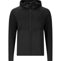 Kurtka hybrydowa Whistler Langley. Czarne kurtki sportowe męskie Whistler, bez wzorów, trekkingowe. W wyprzedaży za 201.99 zł.