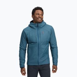 Kurtka męska Black Diamond First Light Stretch. Niebieskie kurtki męskie Black Diamond, m, bez wzorów, wspinaczkowe. Za 1,159.00 zł.