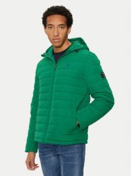 U.S. Polo Assn. Kurtka zimowa MUP3600 Zielony Regular Fit. Zielone kurtki męskie U.S. Polo Assn., na zimę, m, bez wzorów, z syntetyku, bez kaptura. Za 339.99 zł.