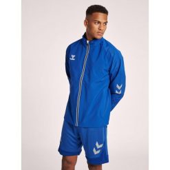Kurtka Hummel hmlLEAD training. Niebieskie kurtki sportowe męskie Hummel, m, bez wzorów, do piłki ręcznej. W wyprzedaży za 184.00 zł.