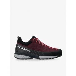 Buty GORE TEX damskie Scarpa Mescalito GTX. Czerwone obuwie sportowe damskie Scarpa, bez wzorów, z gore-texu, trekkingowe. Za 984.49 zł.