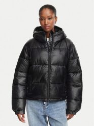 Kappa Kurtka zimowa Marlene 36226VW Czarny Comfort Fit. Czarne kurtki damskie Kappa, na zimę, l, bez wzorów, z syntetyku, bez kaptura. Za 349.99 zł.