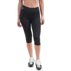Damskie legginsy Givova. Czarne legginsy sportowe damskie Givova, s, bez wzorów, na fitness i siłownię. Za 270.99 zł.