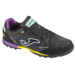 Buty piłkarskie turfy męskie, Top Flex 25 TOPS TF. Czarne buty sportowe męskie Joma, bez zapięcia, do piłki nożnej. Za 299.99 zł.