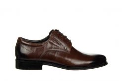 Półbuty John Doubare QA526-C6-A77 Coffee 104237, Brązowy, Skóra naturalna - 44. Brązowe półbuty na co dzień męskie John Doubare, ze skóry, klasyczne, bez zapięcia. W wyprzedaży za 494.10 zł.