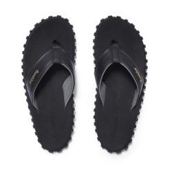 Japonki GUMBIES VEGOVERT FLIP-FLOPS UNISEX. Czarne klapki damskie Gumbies, bez wzorów, bez obcasa. Za 109.99 zł.