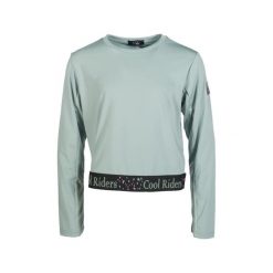 T-shirt z długim rękawem dziewczynka HKM Hailey. Zielone t-shirty i topy dla dziewczynek HKM, bez wzorów, bez ramiączek. Za 154.50 zł.