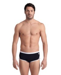 Szorty Kąpielowe Arena Icons Swim Low Waist Short. Niebieskie krótkie spodenki sportowe męskie Arena, m, bez wzorów, z materiału, do pływania. Za 149.00 zł.