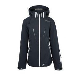 Kurtka narciarska damska Bergson2 ISSUE STX. Czarne kurtki damskie Bergson, xl, bez wzorów, bez kaptura, narciarskie. W wyprzedaży za 645.00 zł.