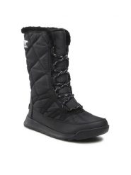 Sorel Śniegowce Whitney™ II Tall Lace Wp NL3823-010 Czarny. Czarne kozaki damskie Sorel, z materiału. Za 617.99 zł.