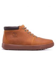 Timberland Trzewiki Ashwood Park Wp TB0A2DSC231 Brązowy. Brązowe botki męskie Timberland, bez wzorów, ze skóry, bez zapięcia. Za 749.99 zł.