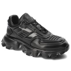 Czarne Sneakersy John Doubare Obuwie Męskie Na Platformie. Czarne półbuty na co dzień męskie John Doubare, z gumy, eleganckie, bez zapięcia. Za 799.00 zł.