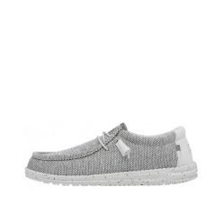 HeyDude Męskie Mokasyny Wally 40019 Sox. Czarne mokasyny męskie Hey dude, z materiału. Za 199.00 zł.
