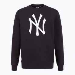 Bluza męska New Era NOS MLB Regular Crew Nneck New York Yankees. Niebieskie bluzy męskie New Era, m, bez wzorów, bez kaptura. Za 209.99 zł.