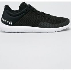 Reebok - Buty Studio Basics. Szare obuwie sportowe damskie Reebok, z materiału. W wyprzedaży za 159.90 zł.