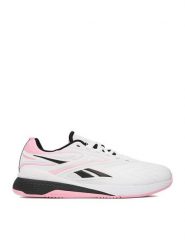 Reebok Buty na siłownię EO-NANO X5 EDGE 100272189 Biały. Białe obuwie sportowe damskie Reebok, bez wzorów, z materiału, na fitness i siłownię. Za 599.99 zł.