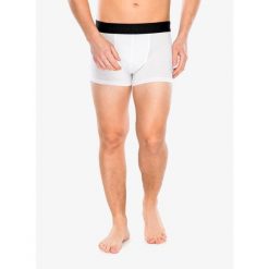 Bokserki termoaktywne męskie Sensor Merino Cordura Boxers. Białe bokserki męskie Sensor, m, bez wzorów. Za 144.99 zł.
