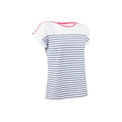 Koszulka żeglarska krótki rękaw Adventure 100 damska. T-shirty damskie marki TRIBORD. Za 49.99 zł.