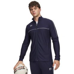 Under Armour Męska Kurtka Treningowa Challenger Track Jacket 6014168. Białe kurtki sportowe męskie Under Armour, l, bez wzorów, z materiału, na fitness i siłownię. Za 303.30 zł.