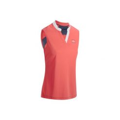 Koszulka b/rękawów Mesh różowa. Czerwone koszulki sportowe damskie FOUGANZA, z meshu. Za 59.99 zł.