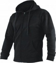 Stalco Bluza robocza męska z kapturem czarna roz. S. Czarne bluzy męskie Stalco, m, bez wzorów, z kapturem. Za 64.90 zł.