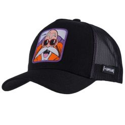 Czapka z daszkiem Capslab Dragon Ball Z Kame Manga Trucker CL/DBZ/1/KAMC. Czarne czapki i kapelusze męskie CapsLab, bez wzorów. Za 169.16 zł.