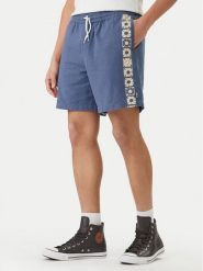 Quiksilver Szorty materiałowe Schank EQYWS03895 Niebieski Regular Fit. Niebieskie szorty męskie Quiksilver, m, bez wzorów, z bawełny. Za 319.99 zł.