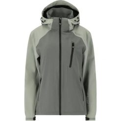 Damska kurtka wodoodporna Weather Report Camelia. Zielone kurtki damskie Weather Report, bez wzorów, bez kaptura. Za 381.50 zł.
