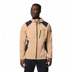 Kurtka Columbia Triple Canyon. Brązowe kurtki sportowe męskie Columbia, bez wzorów, trekkingowe. Za 335.99 zł.