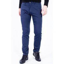 Granatowe spodnie męskie. Niebieskie spodnie materiałowe męskie JOOP! Jeans, m, z aplikacjami. Za 150.00 zł.